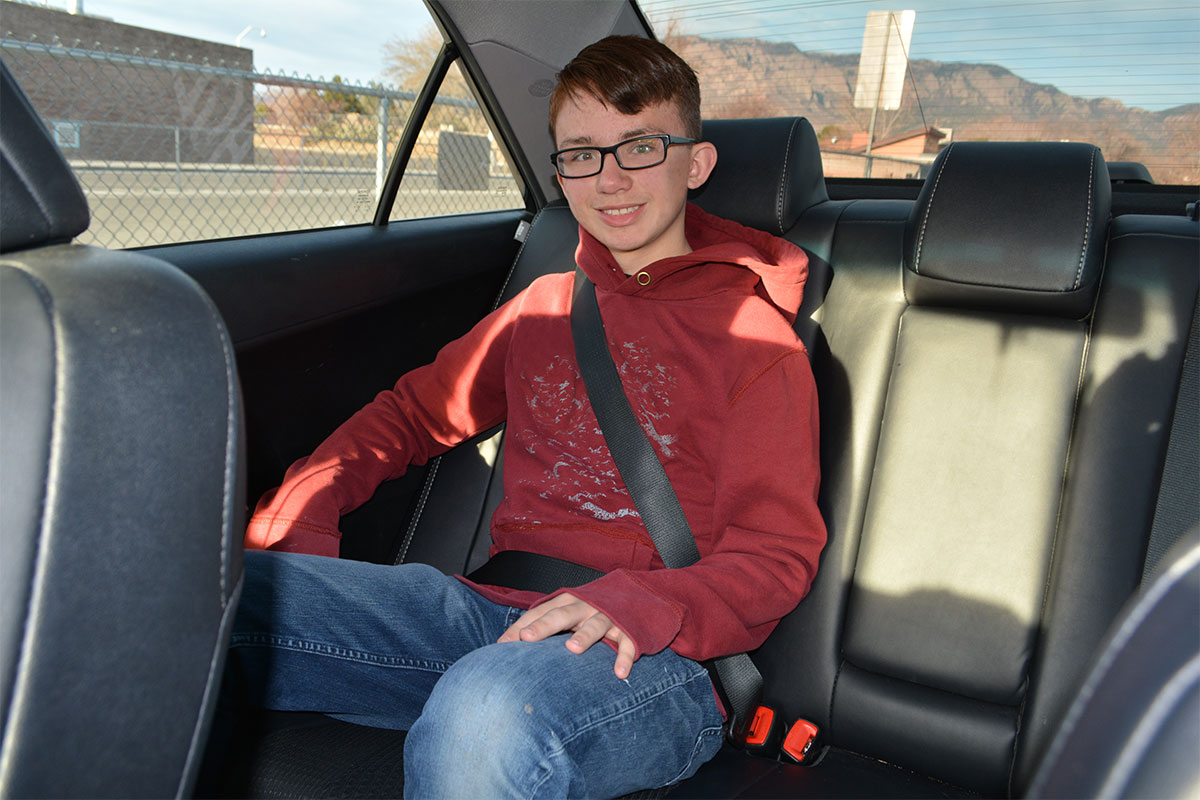 Many kids using safety belts should ride in booster seats